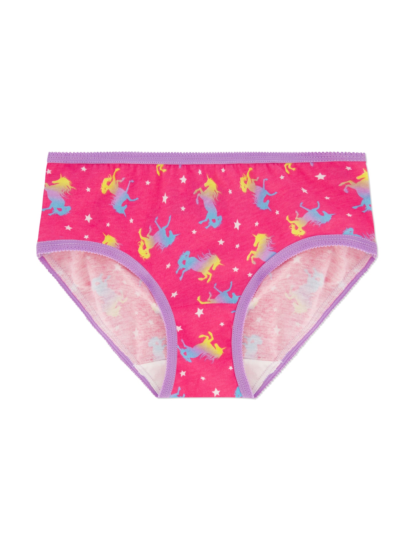 Girls Hipster Cotton Underwear 14-Pack, Sizes 4-18