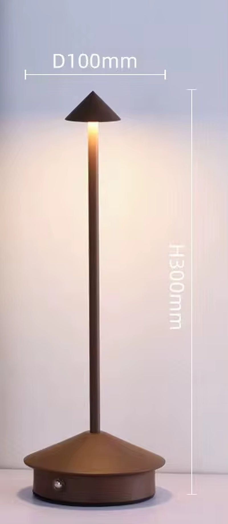 LED Home Decoration Modern Simple Table Lamp Creative Mushroom Night Light Restaurant Table Lamp Bedside Atmosphere Lamp