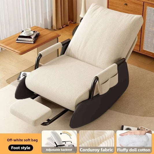 Leisure Chair, Rocking Chair, Lounge Chair, Comfortable Balcony, Lazy Sofa Chair