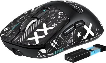 ATTACK SHARK X3PRO 4K/8K Lightweight Wireless Gaming Mouse with Its Own Anti-Slip Mouse PAW3395 26Kdpi Bluetooth Mouse