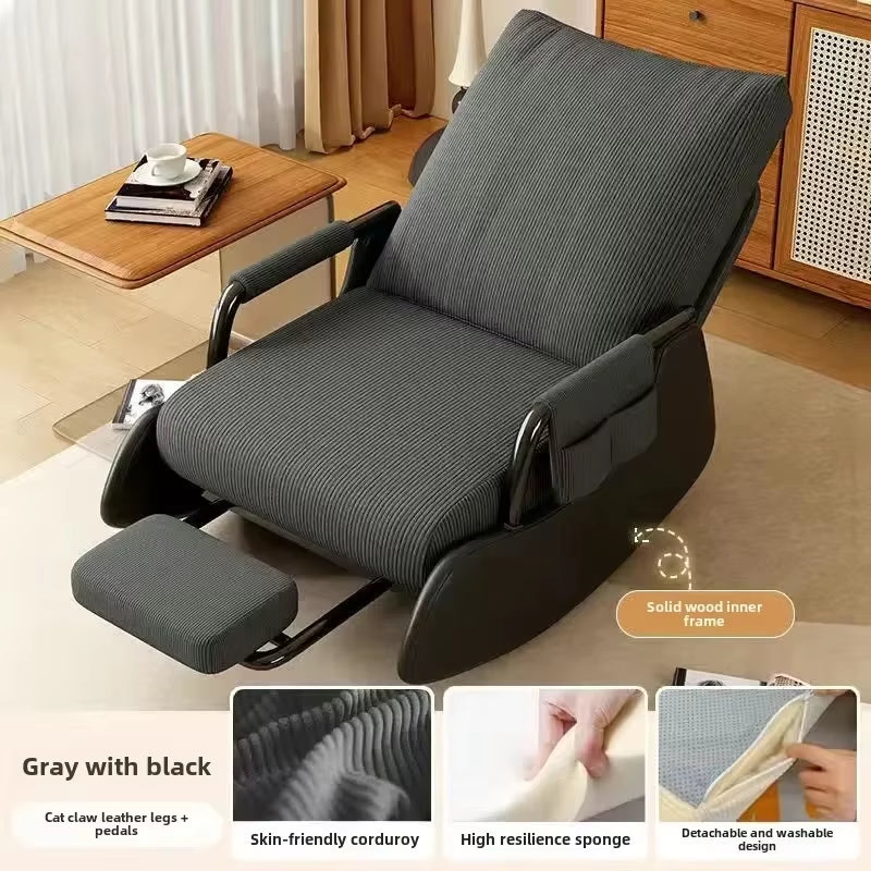 Leisure Chair, Rocking Chair, Lounge Chair, Comfortable Balcony, Lazy Sofa Chair