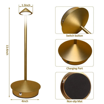 LED Home Decoration Modern Simple Table Lamp Creative Mushroom Night Light Restaurant Table Lamp Bedside Atmosphere Lamp