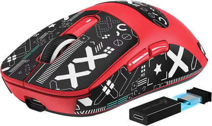ATTACK SHARK X3PRO 4K/8K Lightweight Wireless Gaming Mouse with Its Own Anti-Slip Mouse PAW3395 26Kdpi Bluetooth Mouse