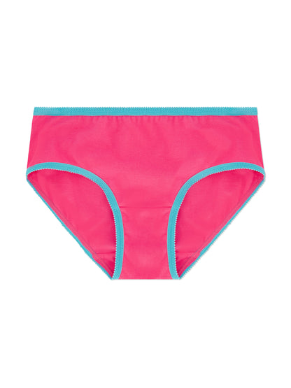 Girls Hipster Cotton Underwear 14-Pack, Sizes 4-18