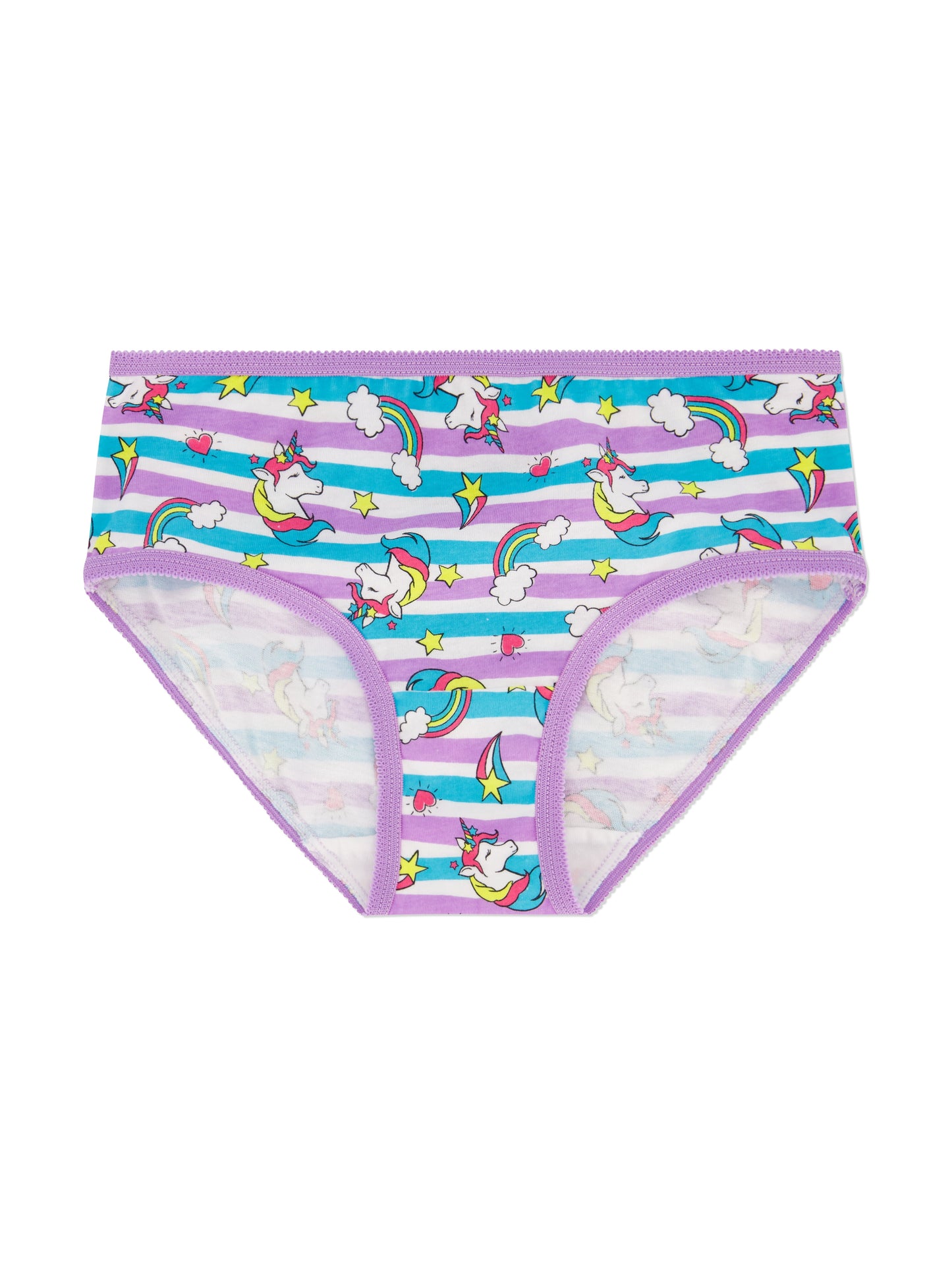 Girls Hipster Cotton Underwear 14-Pack, Sizes 4-18