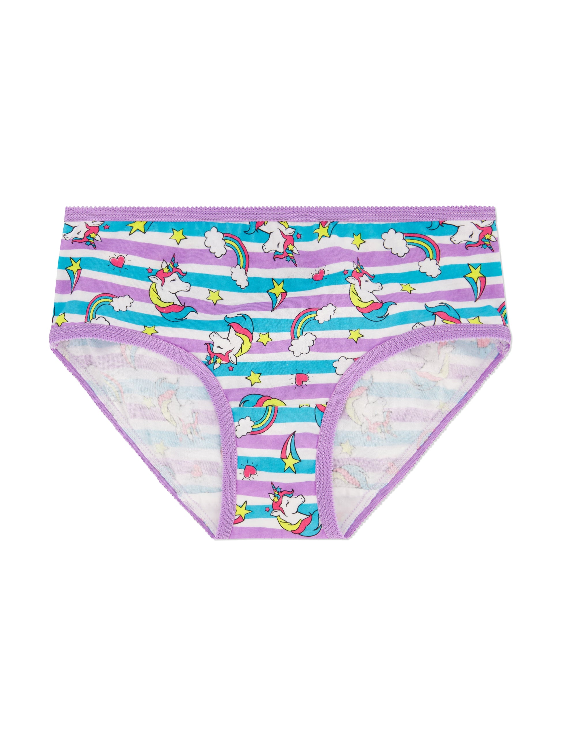 Girls Hipster Cotton Underwear 14-Pack, Sizes 4-18