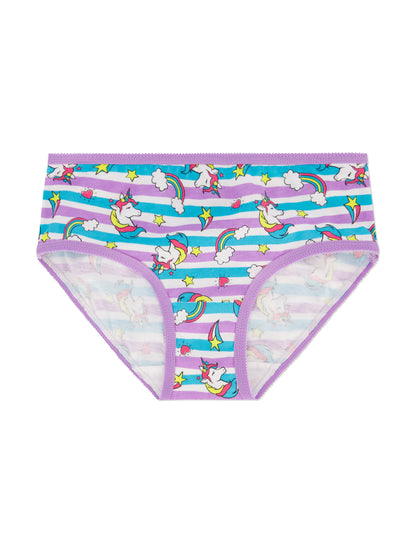 Girls Hipster Cotton Underwear 14-Pack, Sizes 4-18