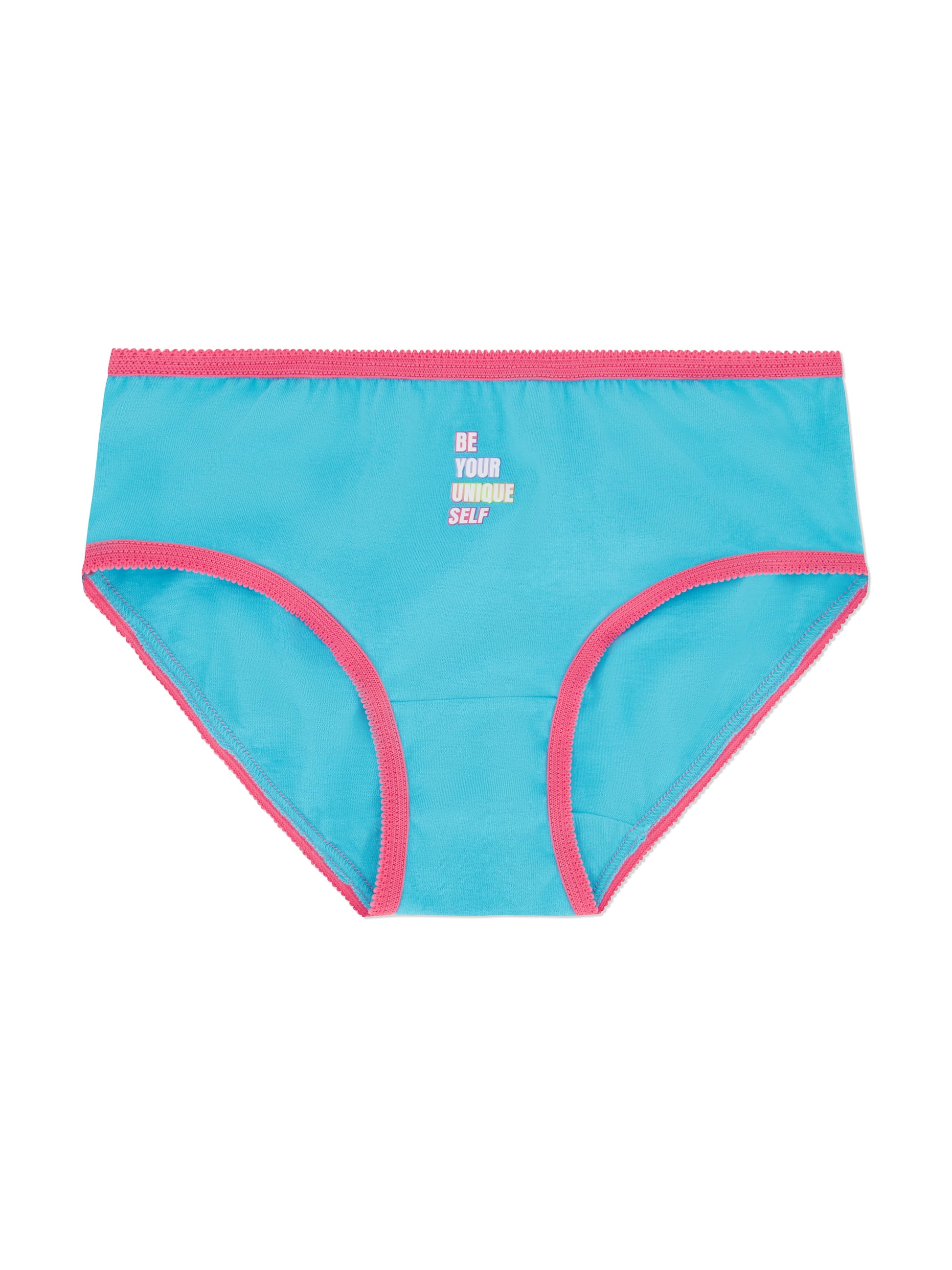 Girls Hipster Cotton Underwear 14-Pack, Sizes 4-18