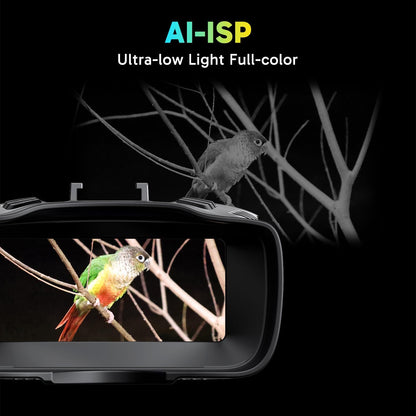 Seemor-200 Night Vision Goggles - 4K Full Color Night Vision Binoculars for Adults, App-Enabled Photo and Video Saving,Ai-Isp 3280FT Viewing Range,16X Digital Zoom for Camping Hiking & Security